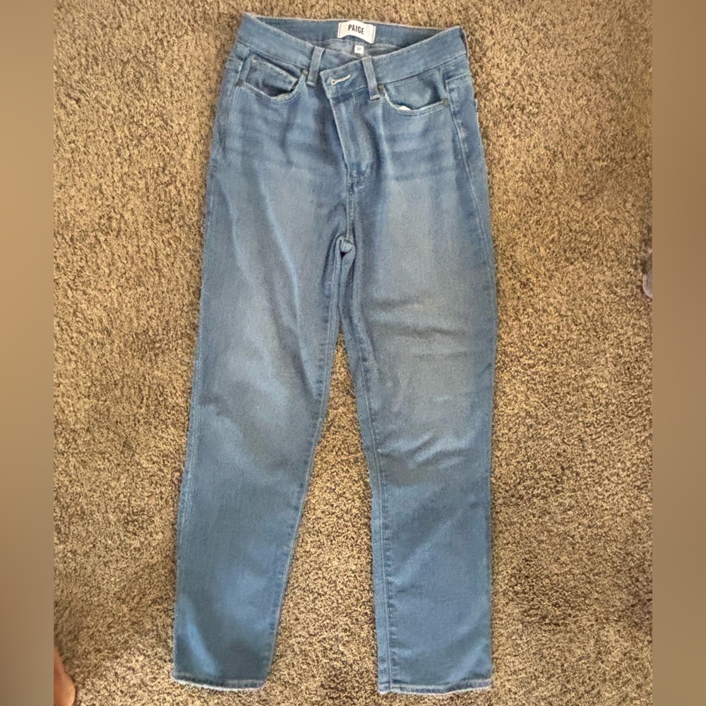 PAIGE Sky Blue Denim Jeans